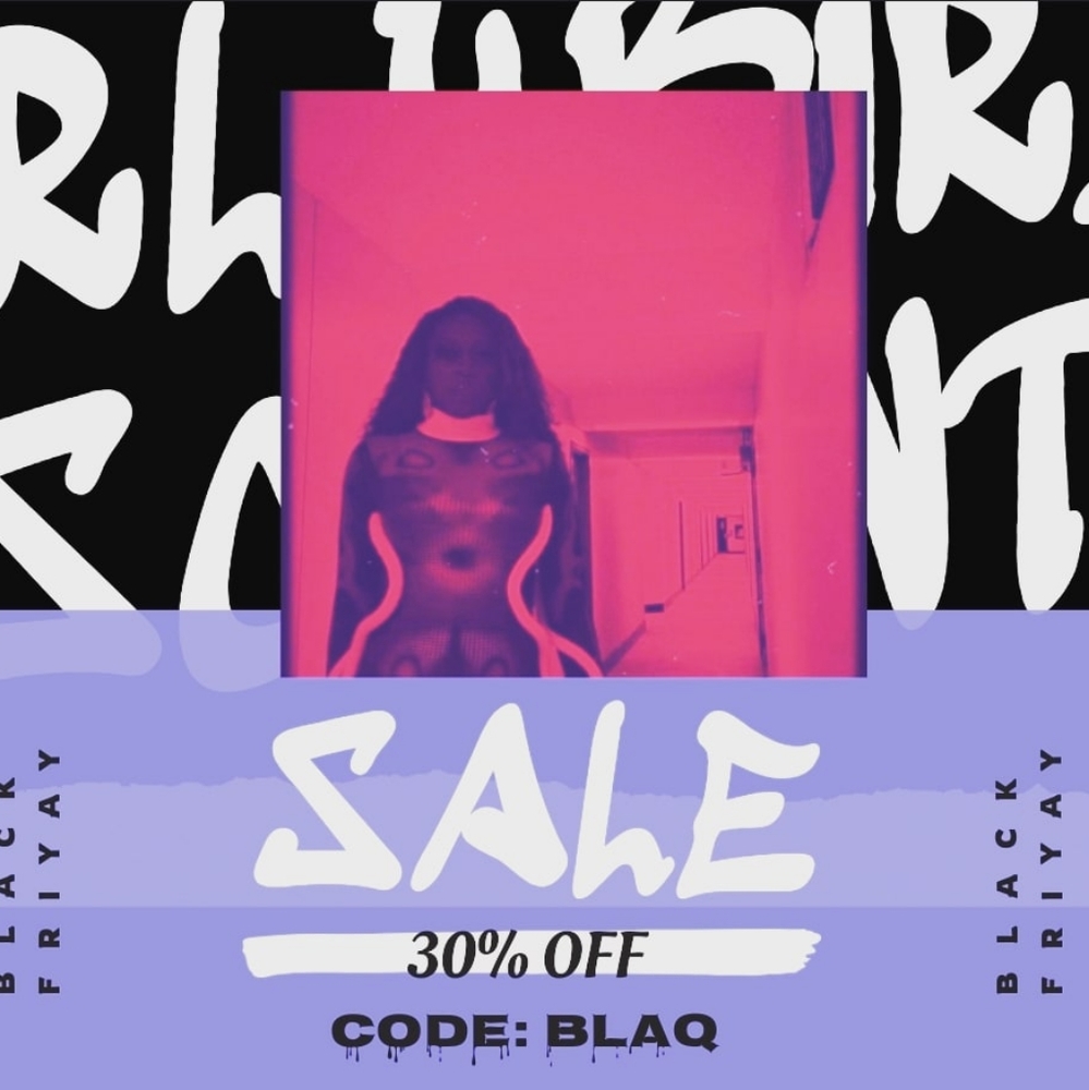 BLACK FRIYAY SALE STARTING NOV 25TH ONLY AT WWW.1BLAQBELLA.COM